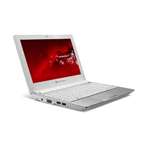 Packard-Bell - DOT SEW-033FR - Netbook 10,1" (28,19 cm) - Intel Atom N570 - 320 Go - RAM 1024 Mo - Windows 7 - Dur�e de batterie: 6 cellules - Blanc