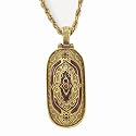 Elegant Hidden Cross Locket Necklace