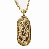Elegant Hidden Cross Locket Necklace