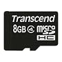 Transcend TS8GUSDC4 - Tarjeta de memoria microSDHC&hellip de Transcend