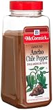 McCormick Ancho Chile Pepper, Ground, 16-Ounce Plastic Bottle