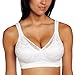 Playtex Women's 18 Hour Smooth N' Stylish Soft Cup Bra, White,42B