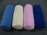 2 BRAND NEW Memory Foam Pillow 5.3lb Density ROUND NECK ROLL COMFORT PILLOWS 20 x 7
