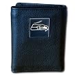 Seattle Seahawks Executive Leather Trifold Wallet in a Tin - NFL Football Fan Shop Sports Team Merchandise