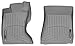WeatherTech Custom Fit Front FloorLiner for Toyota Prius, Grey