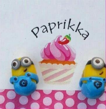 Hand Made Cute Earrings for Girls and Moms (Minions)