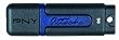 PNY Attache 8 GB USB 2.0 Flash Drive P-FD8GBATT2-EF (Black/Blue)