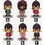 ルパン三世 LUPIN III×PansonWorks ストラップにもなるキーホルダー6 全6種セット