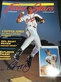 Chipper Jones(Atlanta Braves) Autographed Magazine - Autographed MLB Magazines