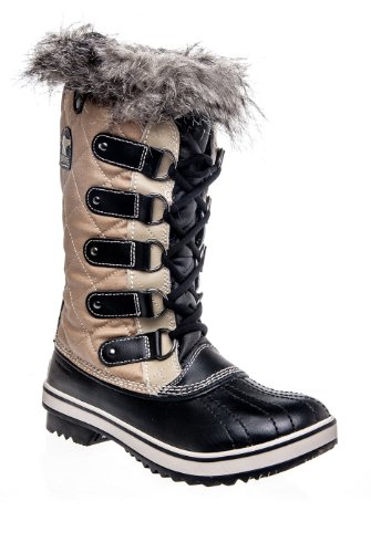 Sorel Womens Tofino Cate Boot Twill/Black Size 6