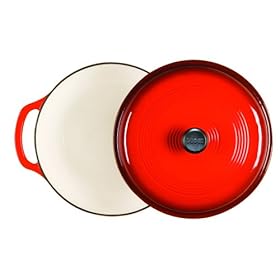 Lodge Color Enameled Cast-Iron 6-Quart Dutch Oven, Island Spice