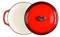Lodge Color Enameled Cast-Iron 6-Quart Dutch Oven, Island Spice