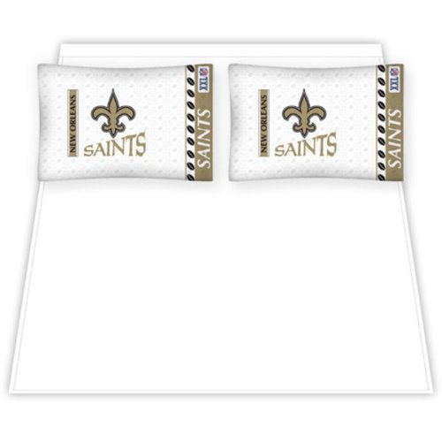 NFL New Orleans Saints Micro Fiber Sheet Set Full