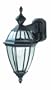 Heath/Zenith SL-4291-BK 150-Degree Motion-Activated Heritage Style Decorative Lantern, Black