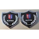 ビーエムダブリュ,アルピナBMW-ALPINA　(スチール製)エンブレム