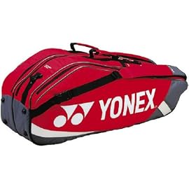 YONEX(ヨネックス) ラケットバッグ(リュック付) テニス6本入り 1 レッド BAG712PR