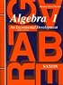 Algebra 1: An Incremental Development, Home Study Packet (Answer Key)