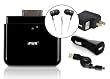 iPWR 1800mAh External Backup Battery charger for iPod, iPod Touch, Video, Nano, Classic, iPhone 2G, 3G, 3Gs and iPhone 4, With USB, Car, and Home-travel Charger and bonus Earphones - Work with i-Phone 4