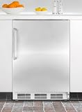Summit Stainless Steel Upright Built In Freezer SCFF55LIMSSTB