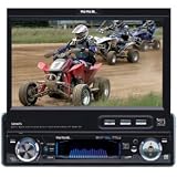 SOUNDSTORM SD990TS 7-Inch TFT Touchscreen, Motorized Flip-Out In-Dash DVD Receiver
