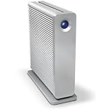 LaCie d2 Quadra v3 Hard Disk 1 TB eSATA/FireWire800/USB 3.0 Desktop External Hard Drive 301542U (Aluminum)