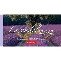 Lavendel 2012 Duftpostkartenkalender: Kalender mit 12 Duft-Postkarten