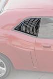 GT Styling GT4816S 09-10 Dodge Challenger Quarter Window Louvers - Smoke