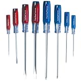 Pratt-Read 82018B Long Reach Slotted and Phillips Screwdriver Set, 8-Piece