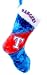 Texas Rangers MLB Himo Plush Christmas Stocking