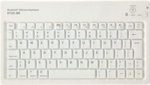 KING JIM Bluetooth ���ꥳ�󥭡��ܡ��� �ʥ�����ۥ磻�� BTSK-8MWH