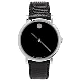 MovadoMen'sMuseumSwissAutomaticLizardLeatherStrapWatch#0605094