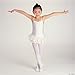 LONSOEN Ballet Slipper Shoes Split-Sole Dance Flat for Girls (Toddler/Little Kid/Big Kid), SHC551 Pink CN28