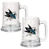 San Jose Sharks Set of 2 Beer Mugs