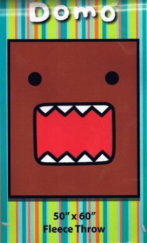 Domo ~ Micro Raschel Fleece Throw Blanket ~ Approx 50″ x 60″