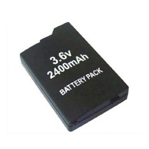 EXTENDED 3.6V 2400mAh Li-ion Slim Rechargeable BATTERY PACK For SONY PSP Slim 2000 3000 (Not Compatible with PSP 1000 Fat)