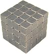 64 Neodymium Magnets 1/4 inch Cube N48