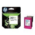 Hewlett Packard [HP] No. 301XL Inkjet Cartridge Page Life 330pp Tri Colour Re...
