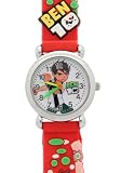 TimerMall OEM - Montre Enfants - Quartz - Caoutchouc - Cartoon Ben 10 Dial Red Circle Kid caoutchouc Bracelet Sport Watches