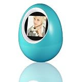 1.4 Inch Blue Easter Egg Digital Photo Frame Tabletop Viewer by V-sion