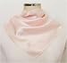 Satin Plain Soft Pink Silk Bandana 21x21