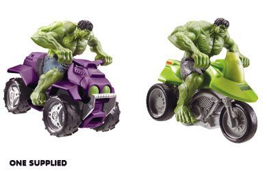 Childrens Toyshop  Toys : The Incredible Hulk Zoom 'n' Go Vehicle