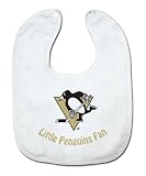NHL Pittsburgh Penguins White Snap Bib with Team Logo