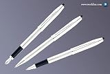 Cross Century II Sterling Fountain Pen - Sterling Silver, Fine Nib 3009-FY
