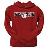 Wisconsin State Pullover Hoodie