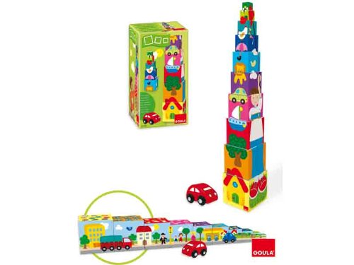 Imagen 1 de Goula 55202 - Cubos Apilables Coche