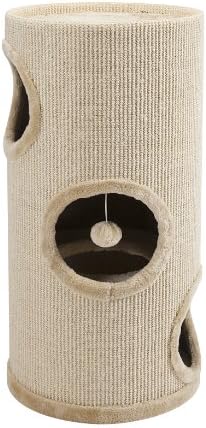 Catland Cat Scratching Tree Tunnel w/Hanging Toy, QQ83343