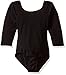 Jacques Moret Girls' 3/4 Sleeve Leotard