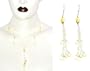 Earring & Necklace Silver Citrin Gemstone Jewelry (gnklcs289)