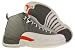Mens Nike Air Jordan 12 Retro Basketball Shoes Cool Grey / White / Team Orange 130690-012