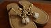 Cat Eye Tan Sandals Size 10